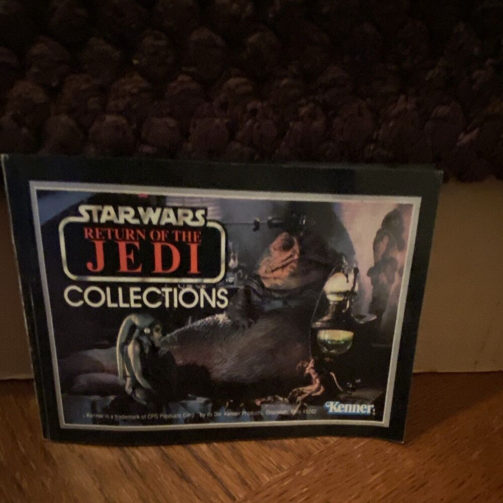 Star Wars Kenner ROTJ Illustrated Collections Catalog Booklet English 1983 MPN
